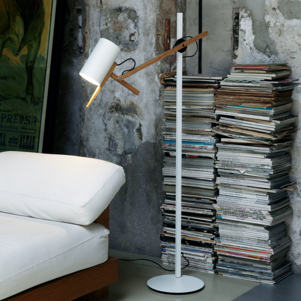 AJAR Scantling P73 floor lamp white ambient
